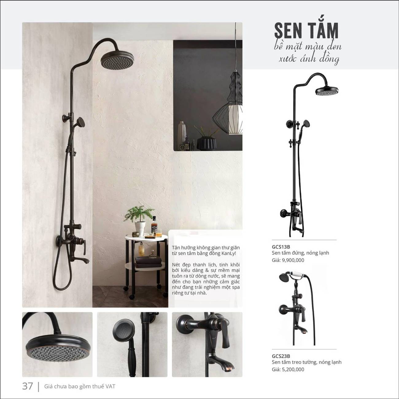 Thiết bị vệ sinh KANLY bảng giá và Catalogue mới nhất 2024 /Page 36